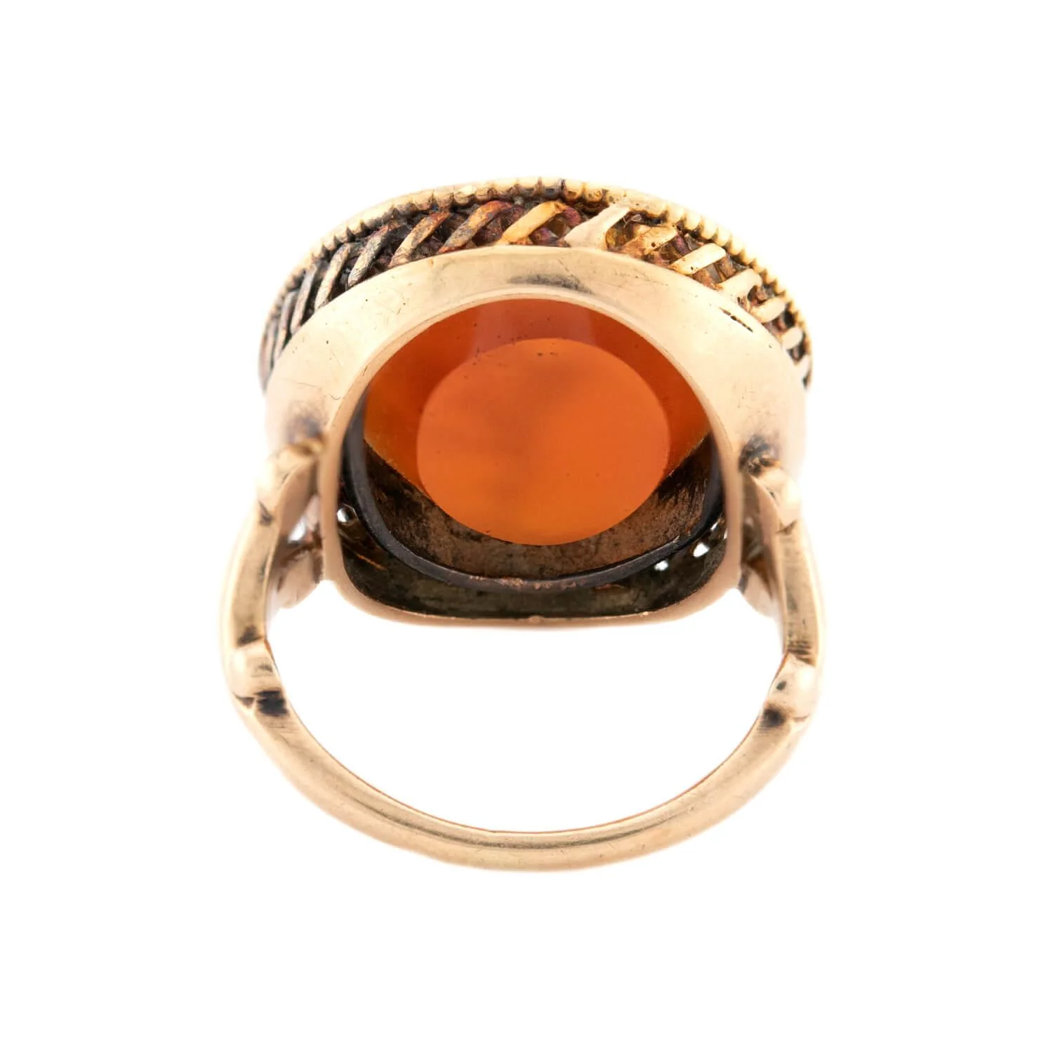 Victorian 18k Carnelian Intaglio Ring - Image 5