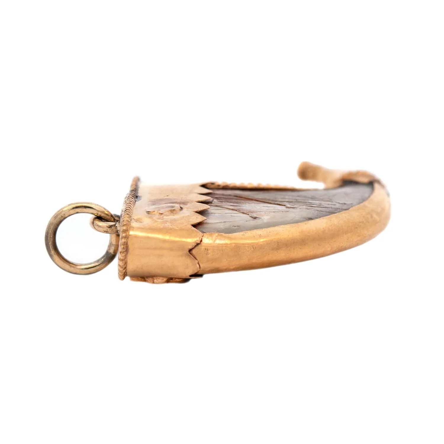 Victorian 20k Tiger Claw Pendant - Image 3