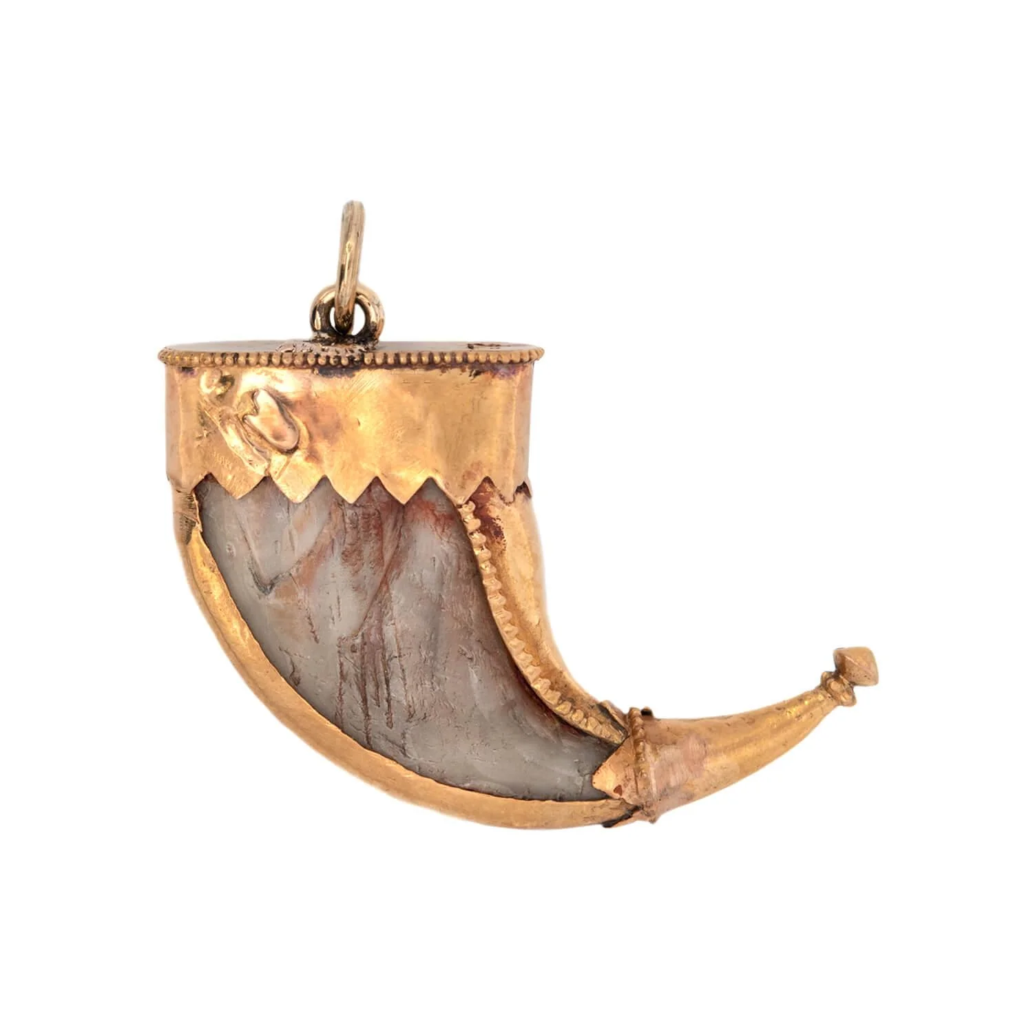 Victorian 20k Tiger Claw Pendant - Image 4