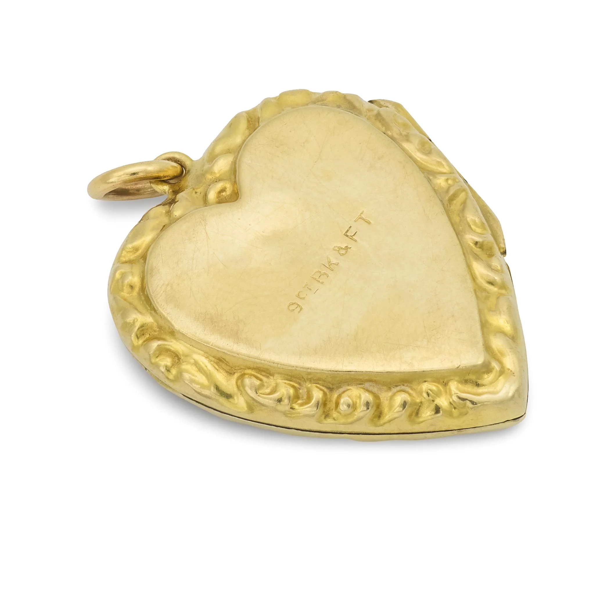 Victorian 9k Heart Locket/Pendant - Image 5