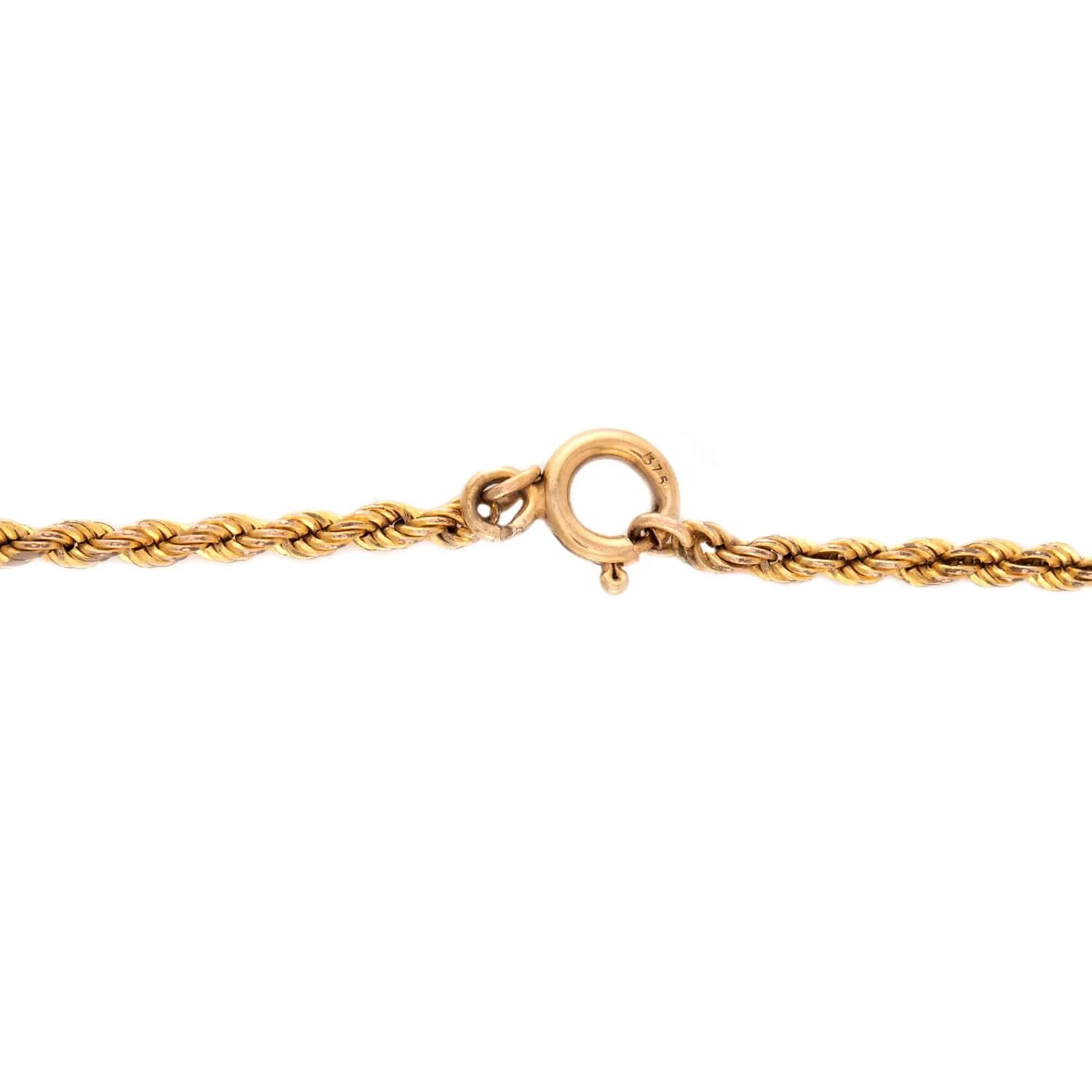 Victorian 9k Opal & Pearl Slide Chain Necklace - Image 4