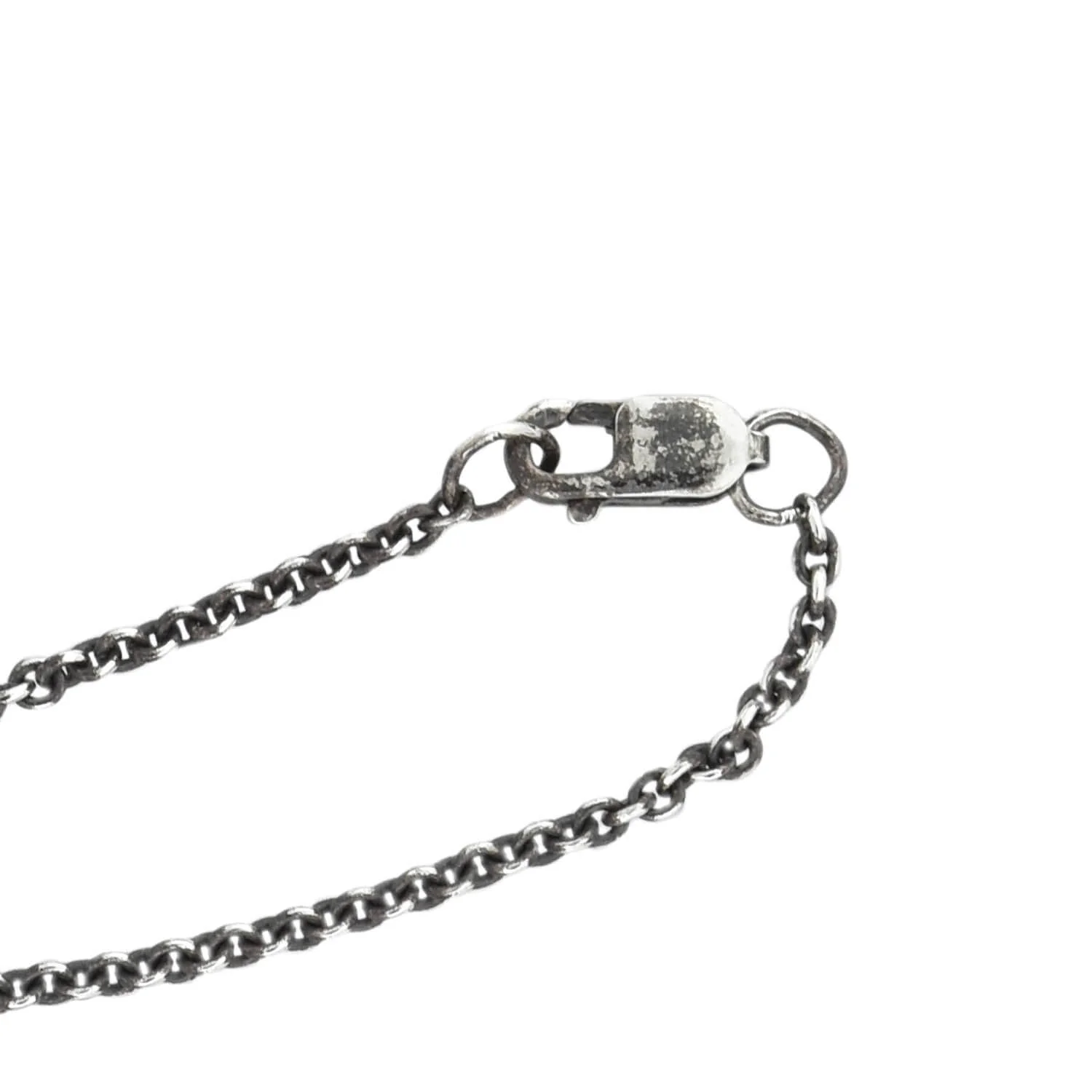 Victorian Conversion 18kt/Sterling Diamond Crescent Moon Necklace - Image 5