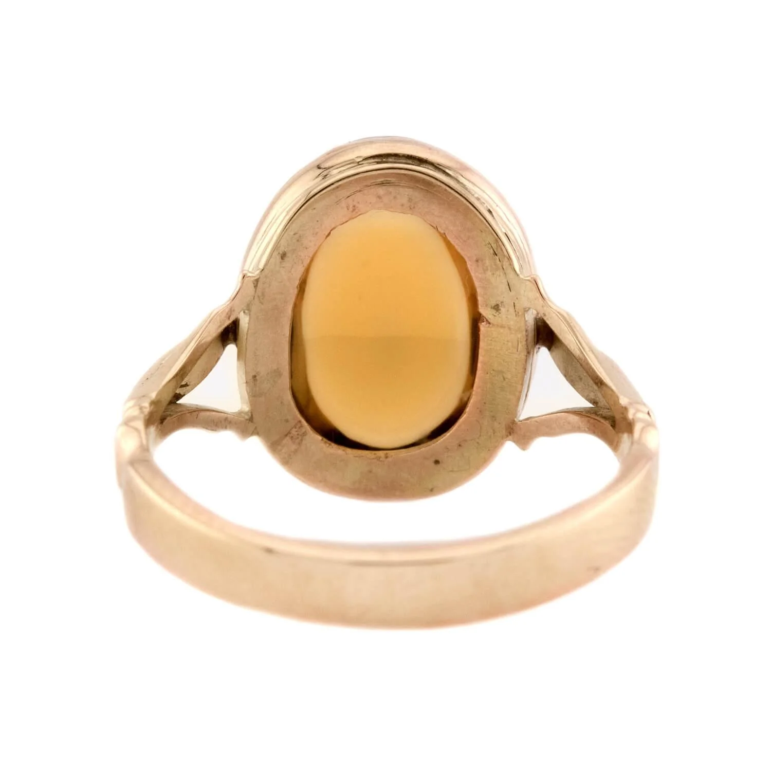 Victorian English 9k Citrine Ring - Image 5
