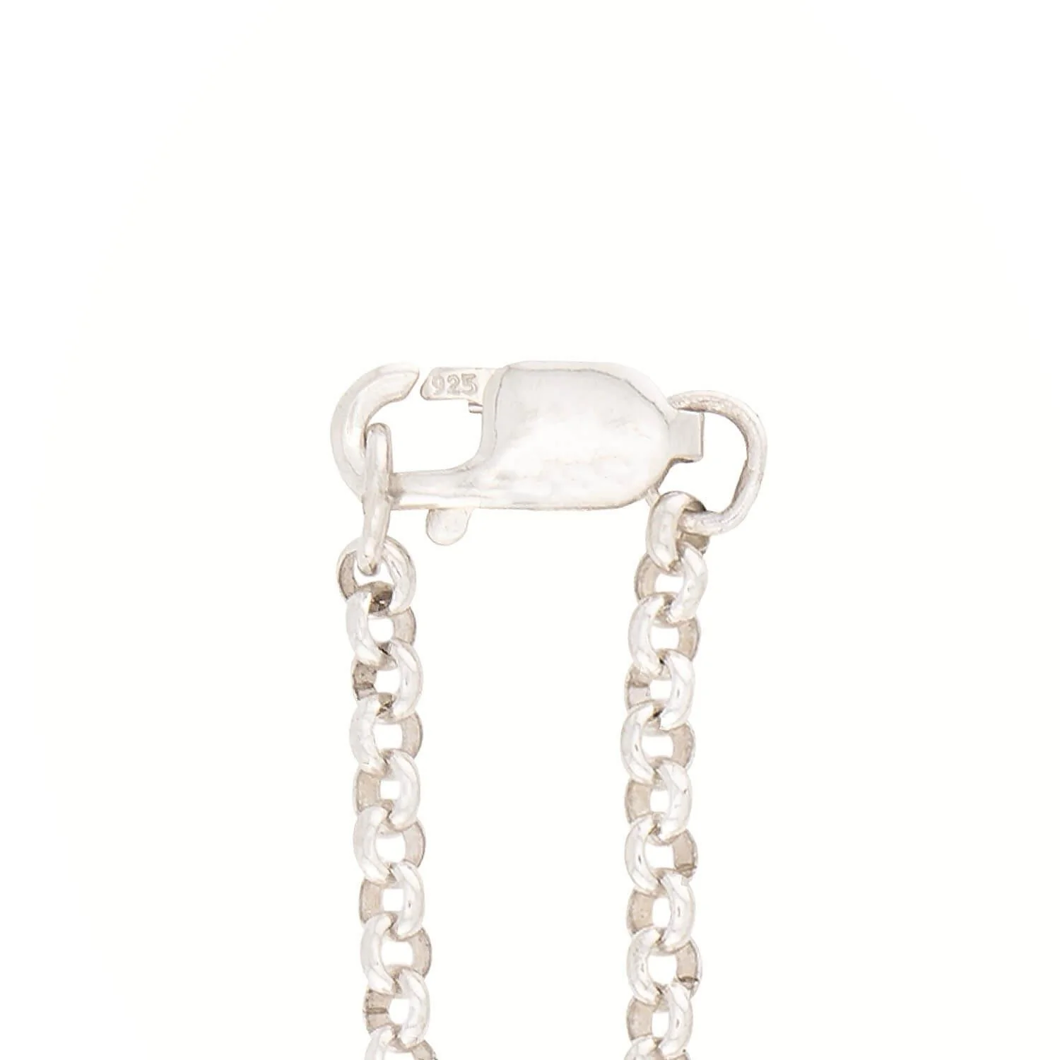 Victorian English Sterling Silver Horseshoe Pendant - Image 5