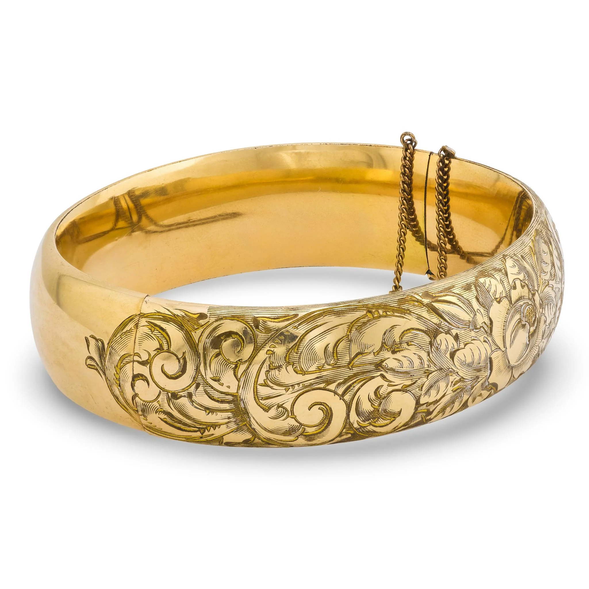 Victorian Gold-Filled Bangle - Image 2
