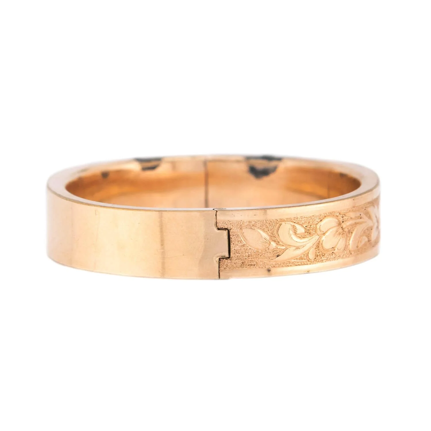 Victorian Gold-Filled Bangle Bracelet - Image 2
