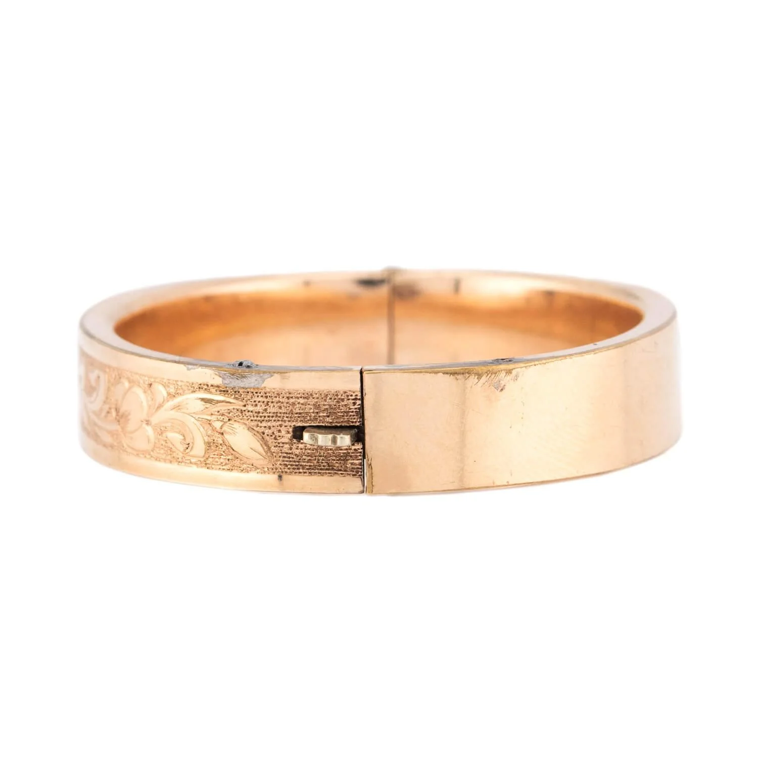 Victorian Gold-Filled Bangle Bracelet - Image 3