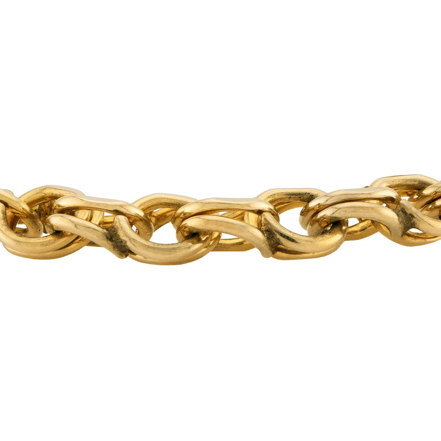 Victorian Gold-Filled Link Bracelet - Image 2
