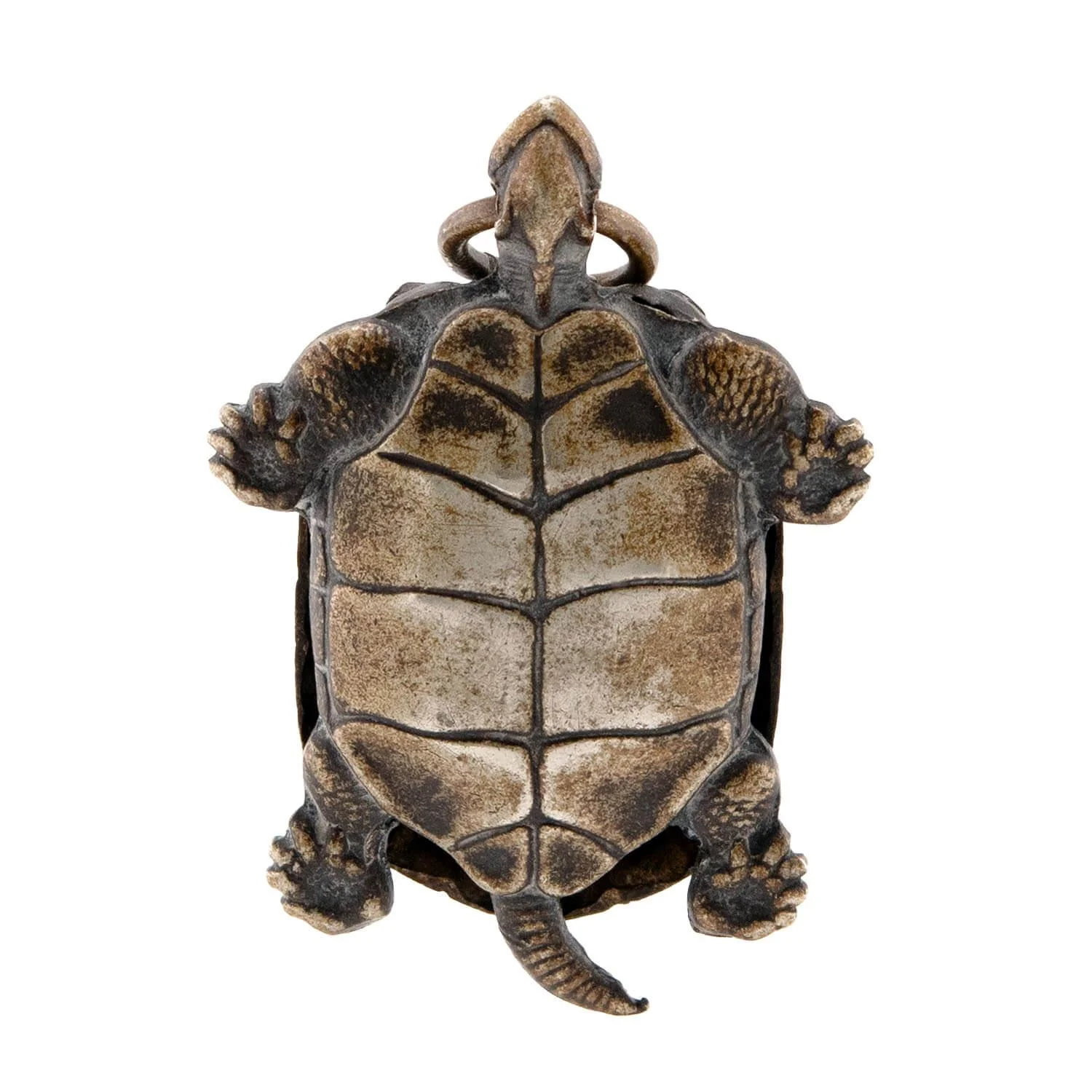Victorian Japanese Sterling Silver Turtle Compass Pendant - Image 4