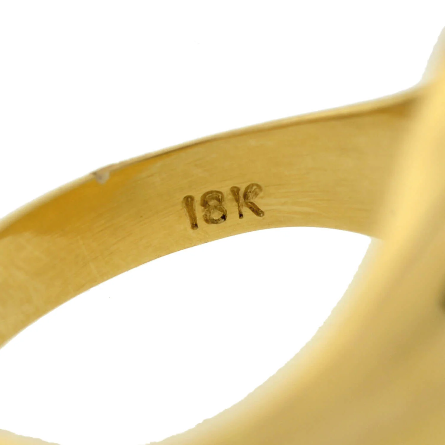 Victorian 18k Hand Coral Skull Ring - Image 8
