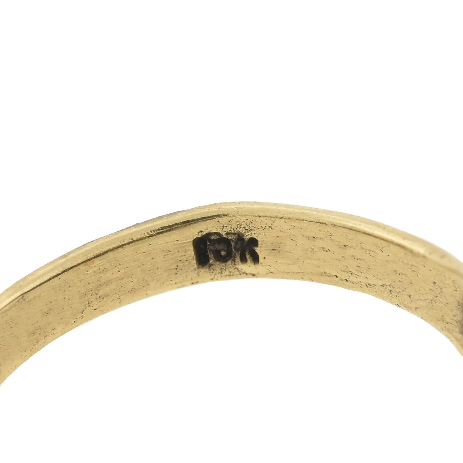 Vintage 10kt Lion's Head Figural Ring - Image 6