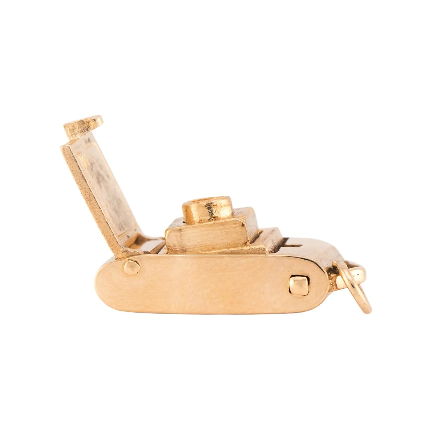 Vintage 14k Camera Pendant/Charm - Image 7