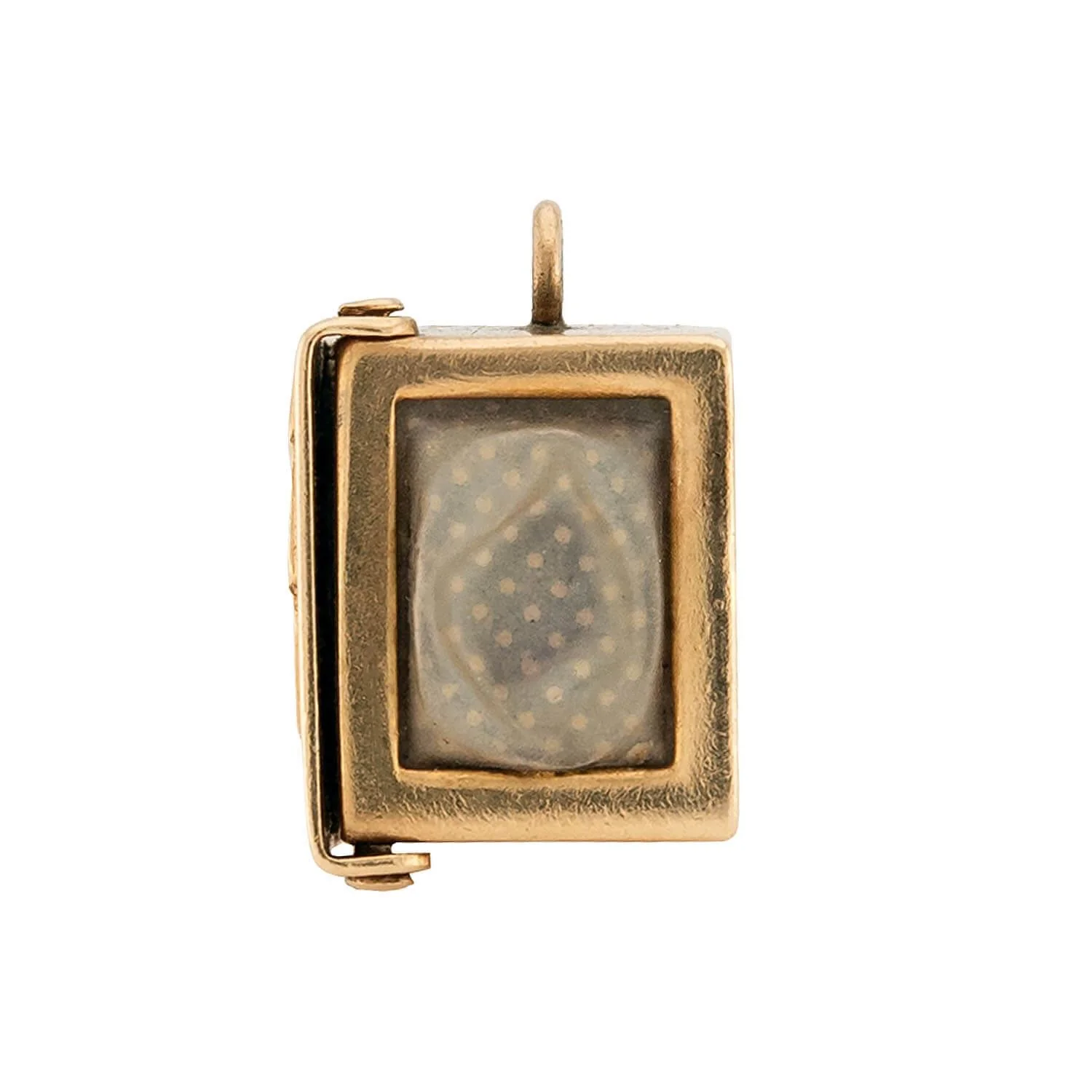 Vintage 14k Deck of Paper Cards Pendant/Charm - Image 4