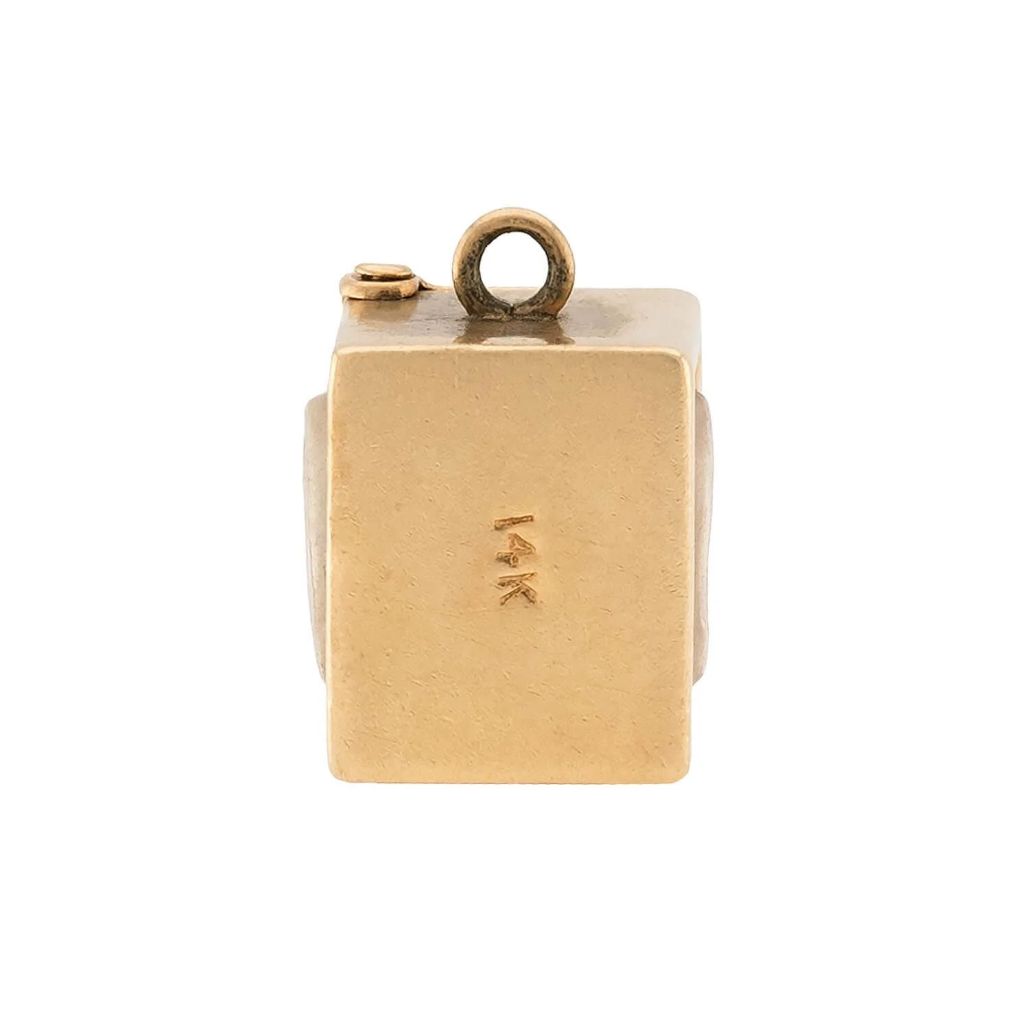 Vintage 14k Deck of Paper Cards Pendant/Charm - Image 5