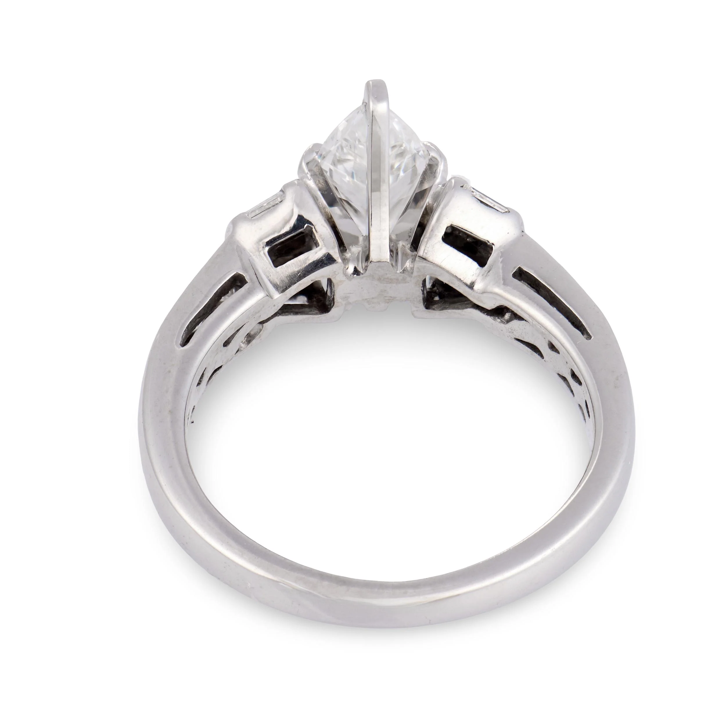Vintage 14k Diamond Engagement Ring .80ct - Image 4