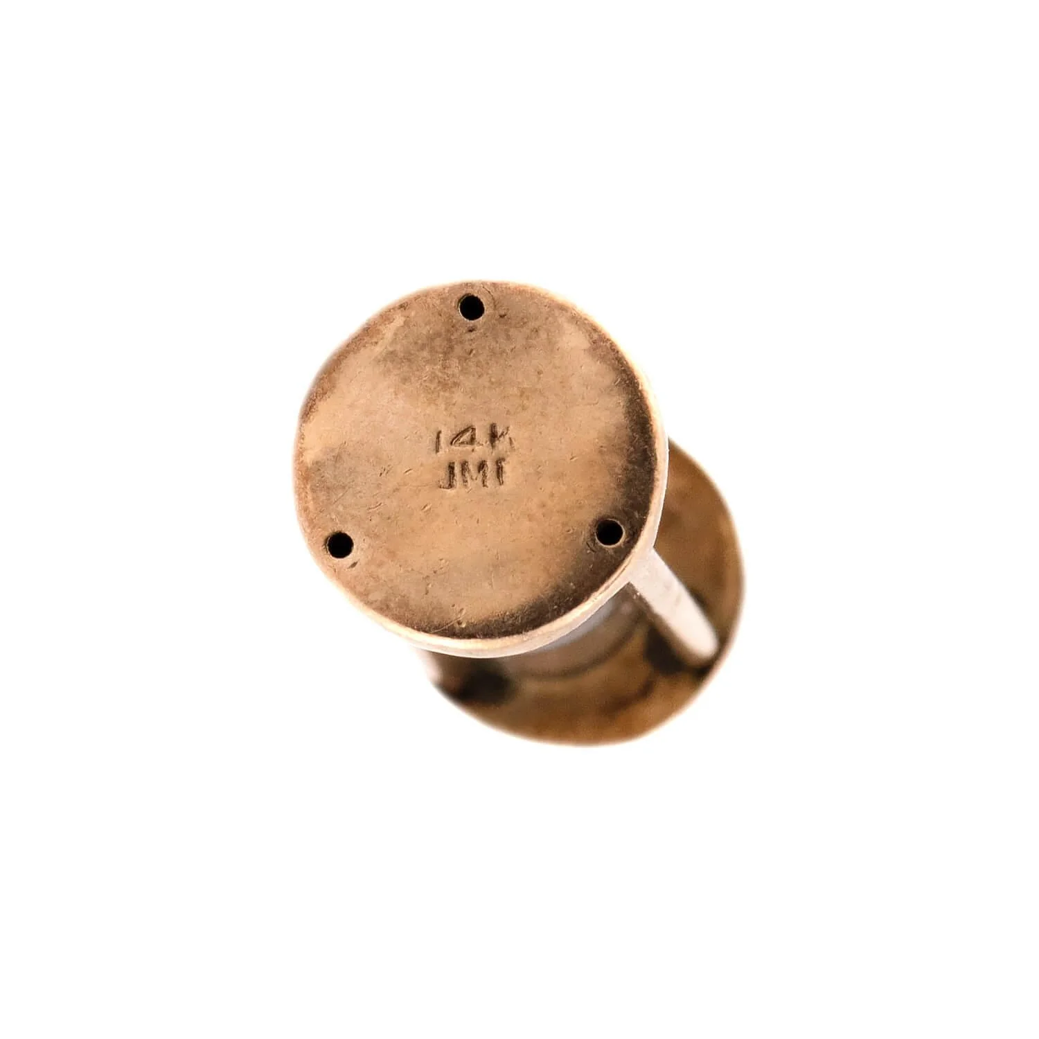 Vintage 14k Hourglass Pendant/Charm - Image 5