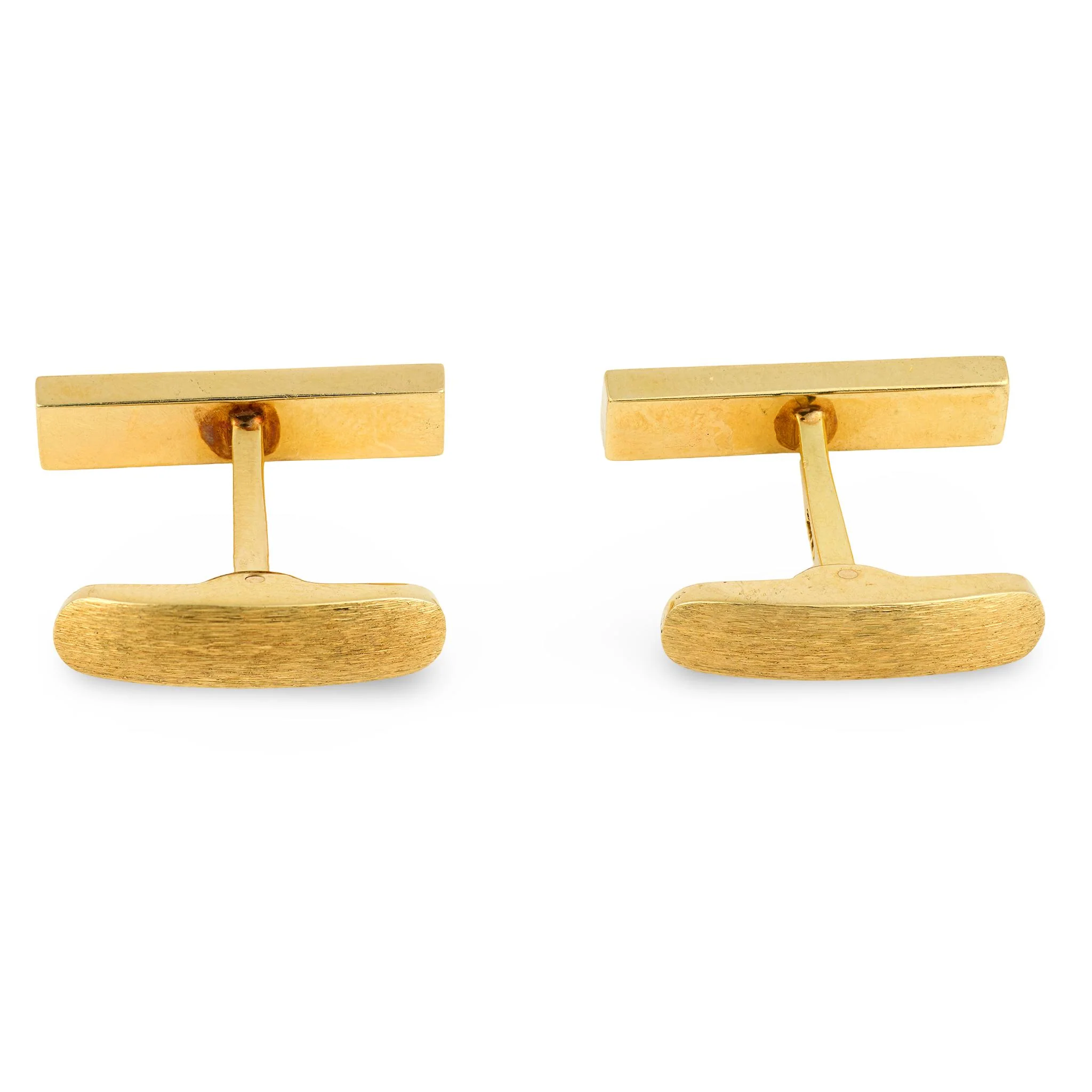 Vintage 14k Lapis Cufflinks - Image 5