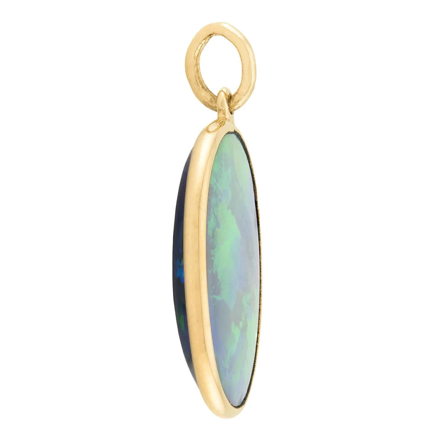 Vintage 14k Opal Pendant/Charm - Image 2