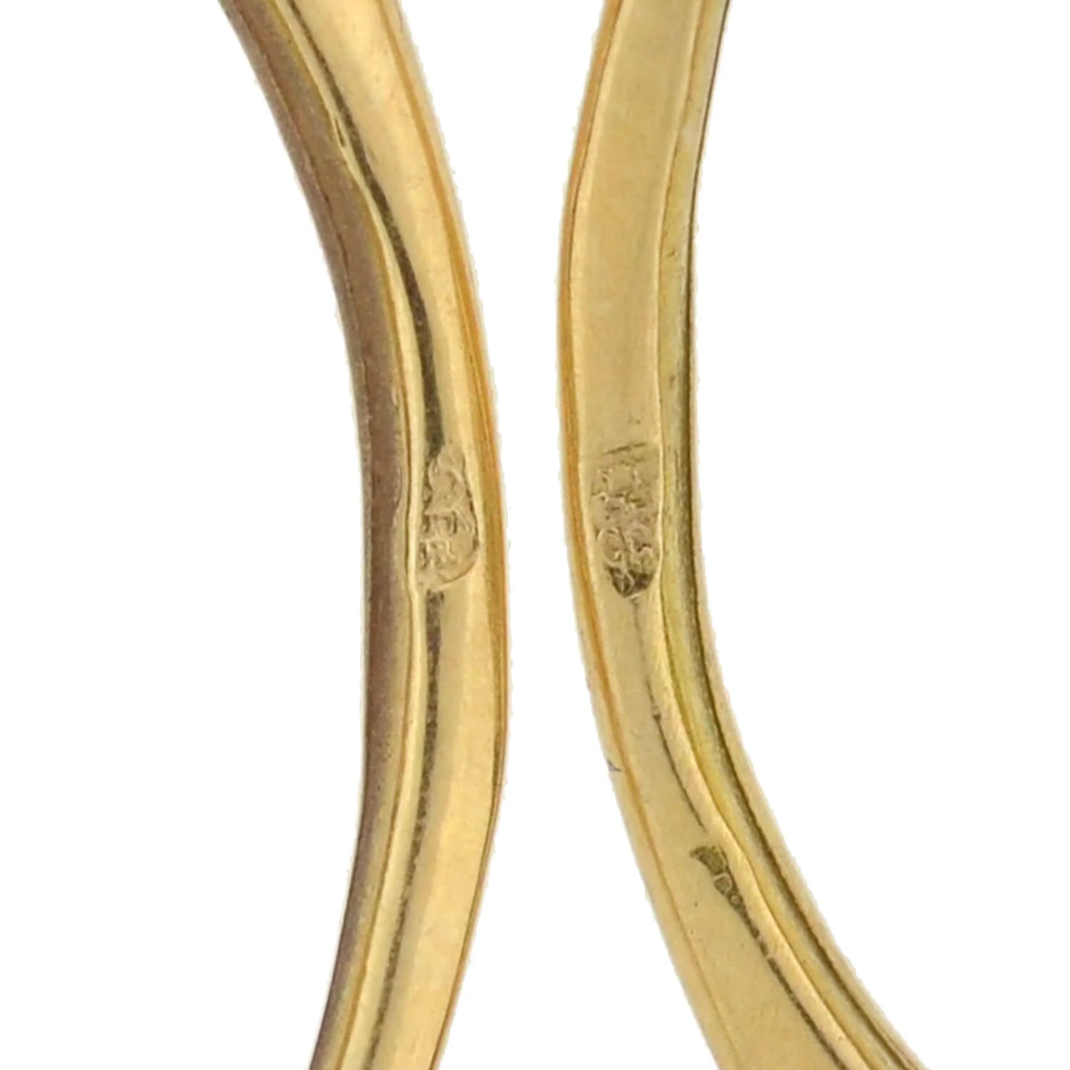 Vintage 14kt Enameled Blackamoor Earrings - Image 7